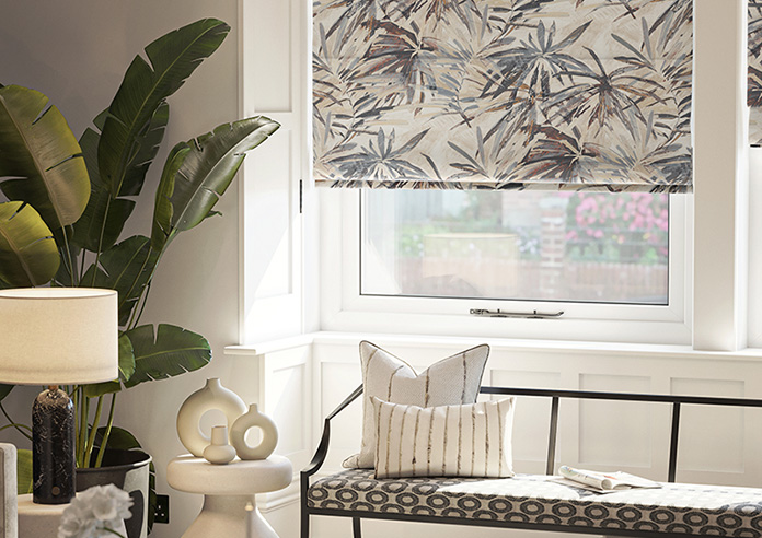 Tangalle, Ink - Twist&Fit Roman Blind - Image 5